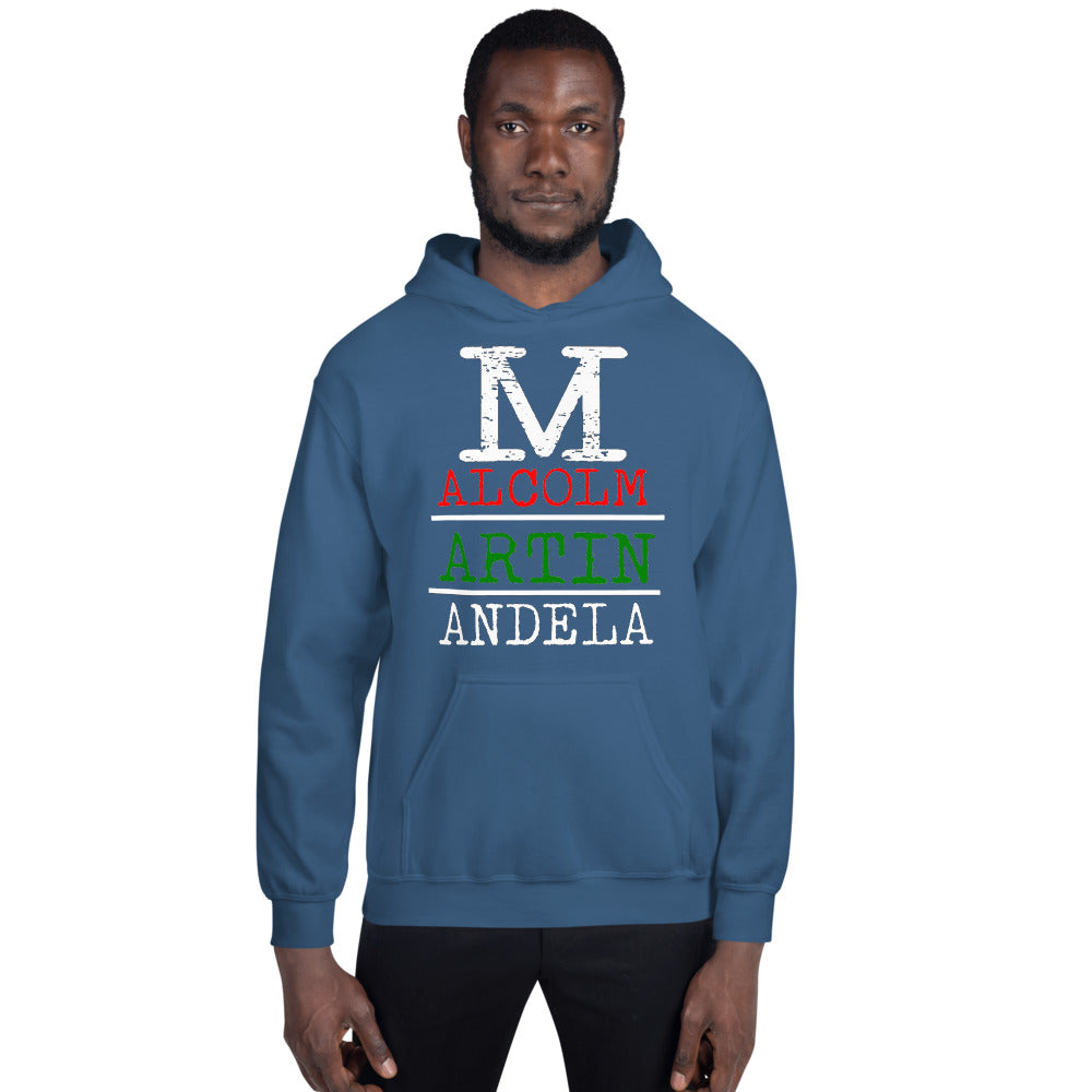 Malcolm Martin Mandela Softstyle Unisex Hoodie