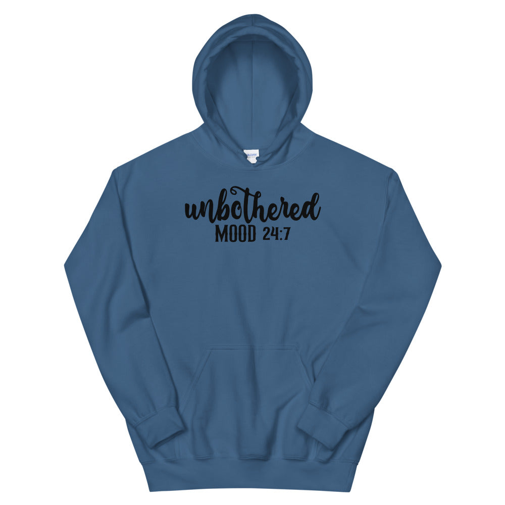 Unbothered 24:7 Adult Unisex Hoodie
