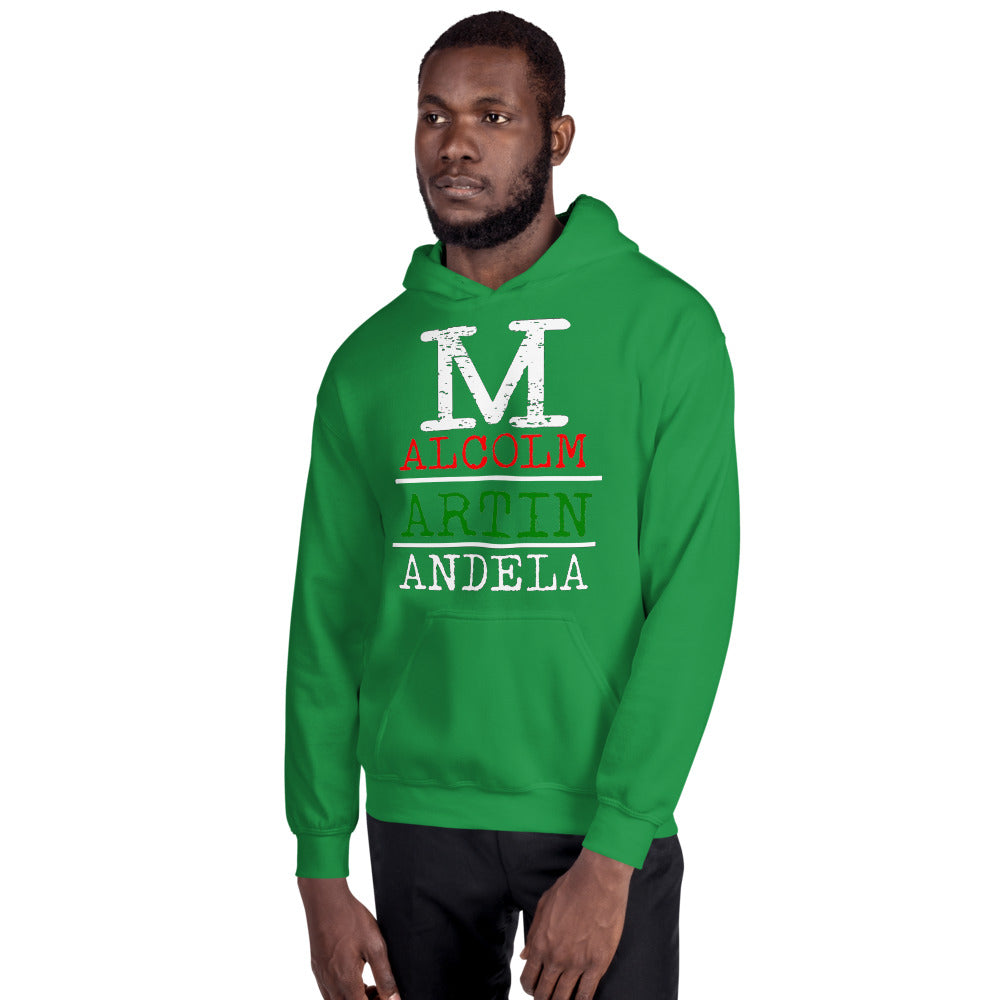 Malcolm Martin Mandela Softstyle Unisex Hoodie