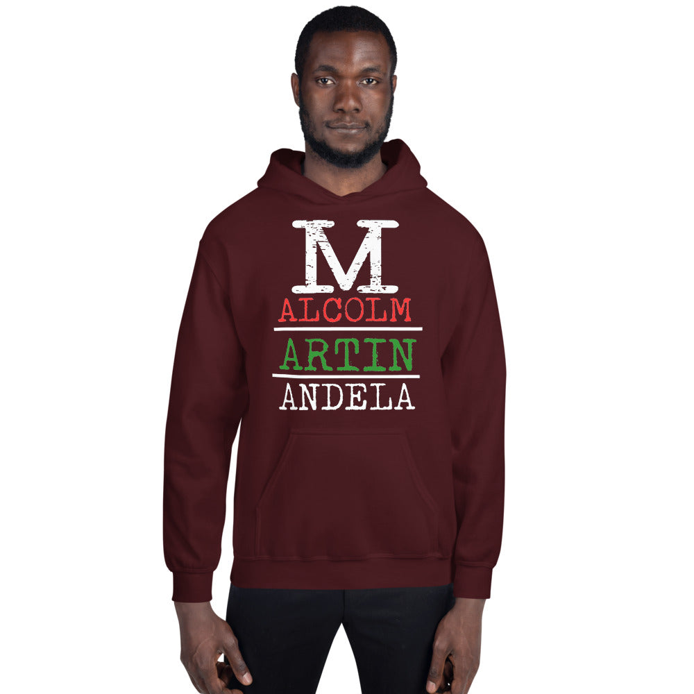 Malcolm Martin Mandela Softstyle Unisex Hoodie