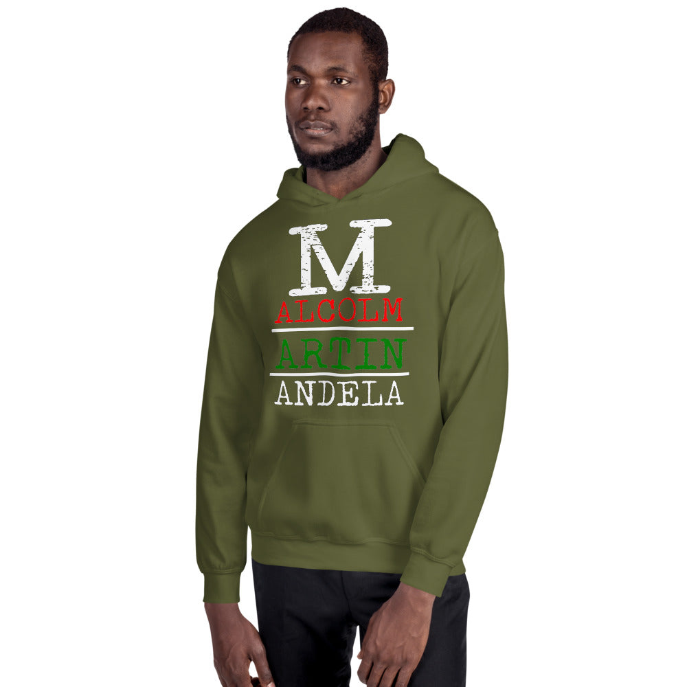 Malcolm Martin Mandela Softstyle Unisex Hoodie