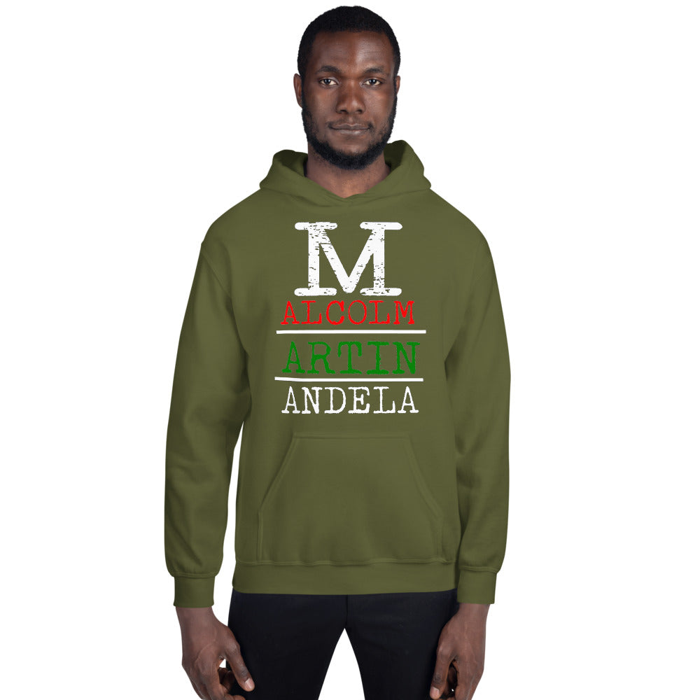 Malcolm Martin Mandela Softstyle Unisex Hoodie