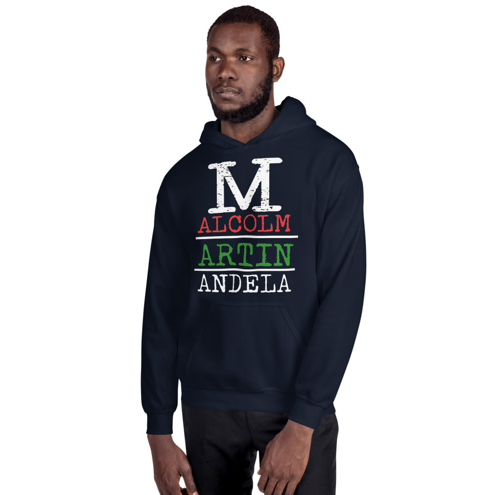 Malcolm Martin Mandela Softstyle Unisex Hoodie