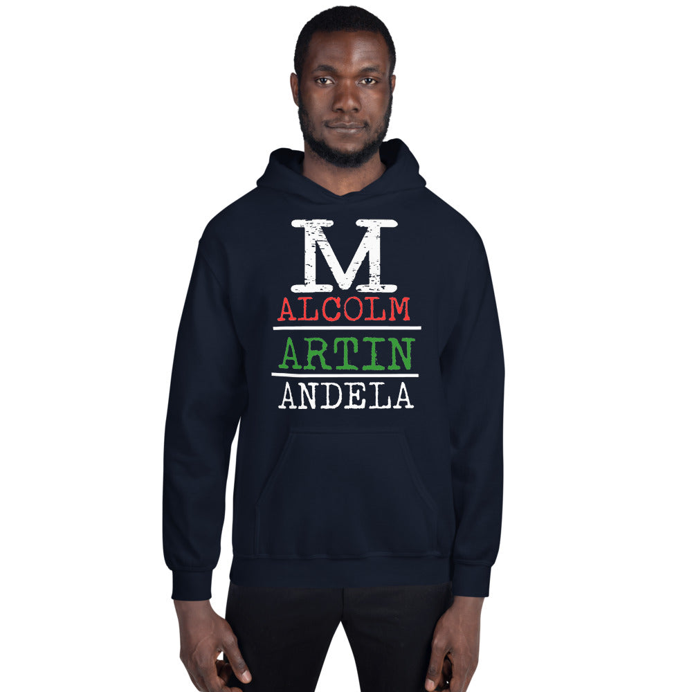 Malcolm Martin Mandela Softstyle Unisex Hoodie