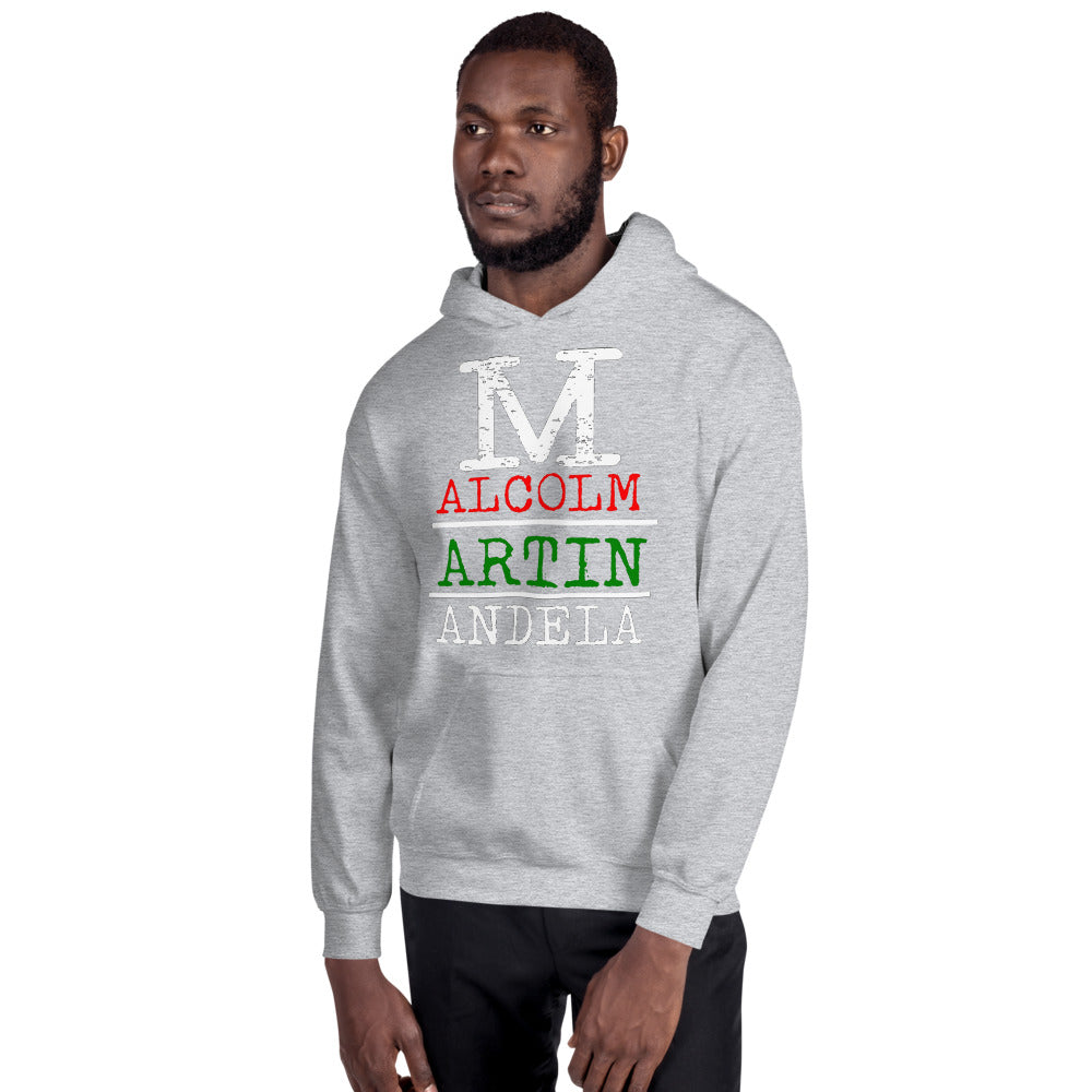 Malcolm Martin Mandela Softstyle Unisex Hoodie
