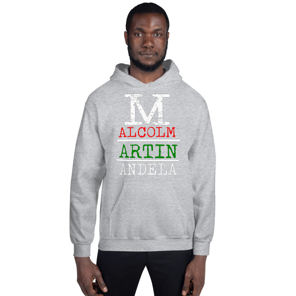 Malcolm Martin Mandela Softstyle Unisex Hoodie