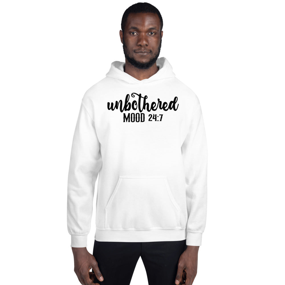 Unbothered 24:7 Adult Unisex Hoodie