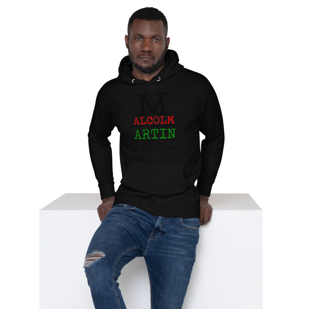 Malcolm Martin Mandela Premium Soft Unisex Adult Hoodie