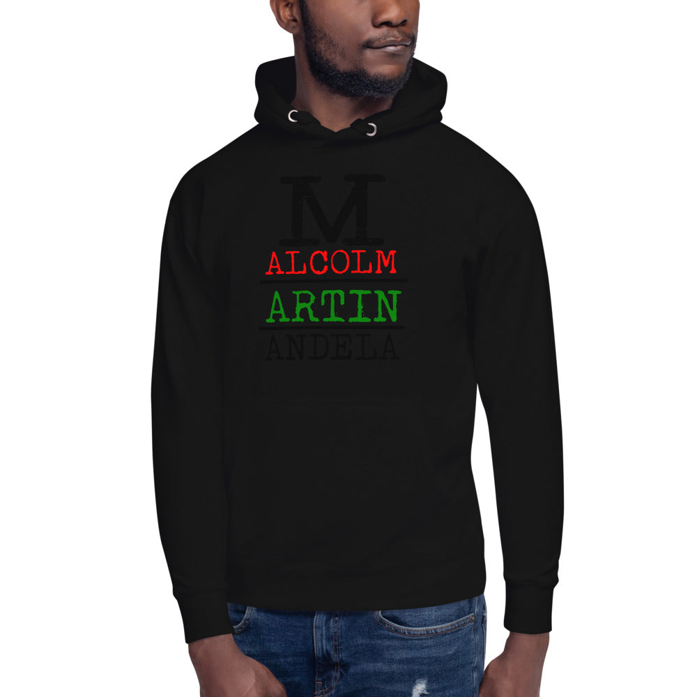 Malcolm Martin Mandela Premium Soft Unisex Adult Hoodie