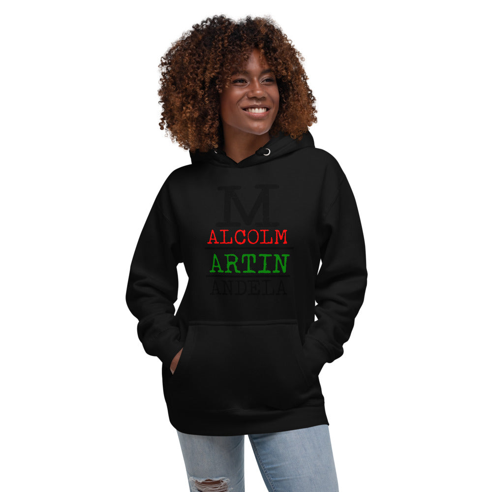 Malcolm Martin Mandela Premium Soft Unisex Adult Hoodie
