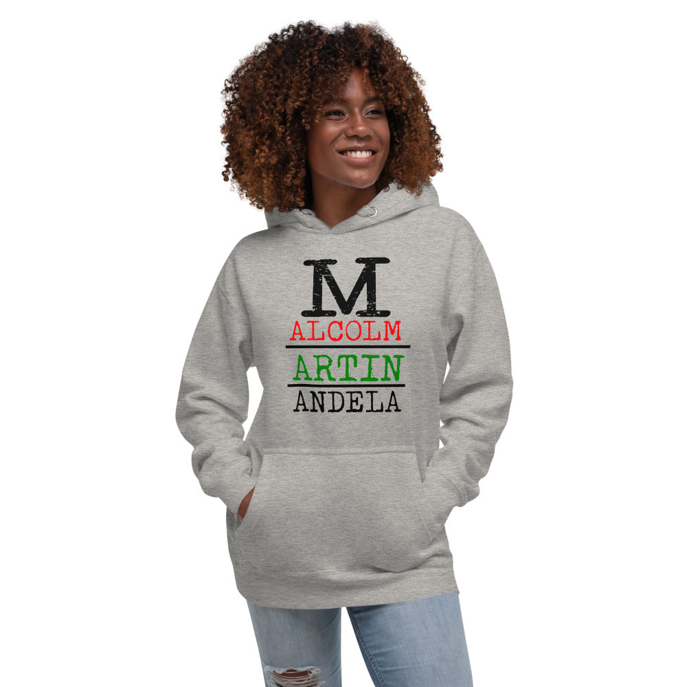 Malcolm Martin Mandela Premium Soft Unisex Adult Hoodie