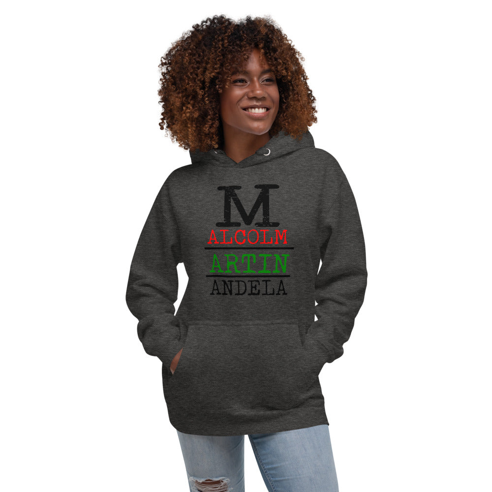 Malcolm Martin Mandela Premium Soft Unisex Adult Hoodie