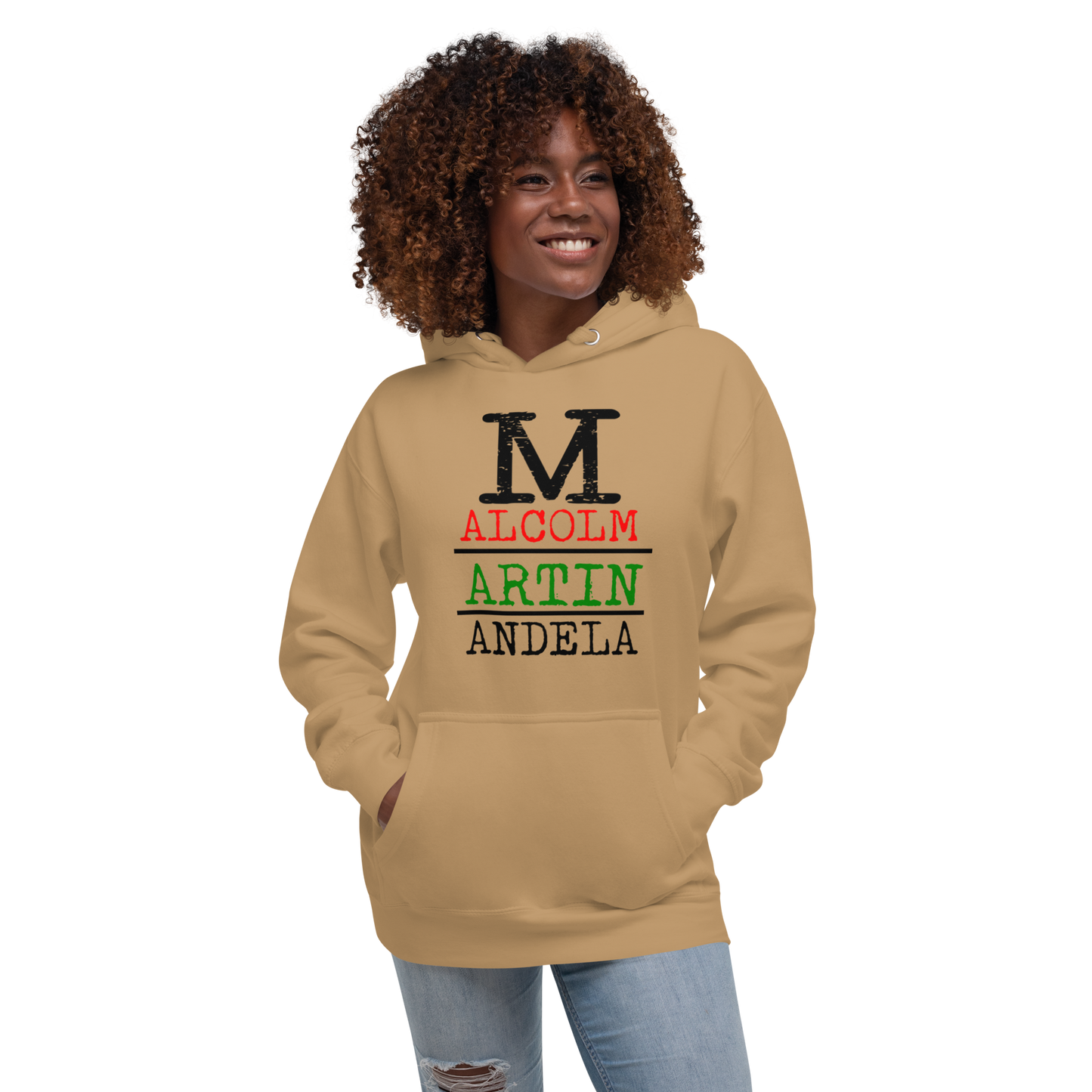 Malcolm Martin Mandela Premium Soft Unisex Adult Hoodie