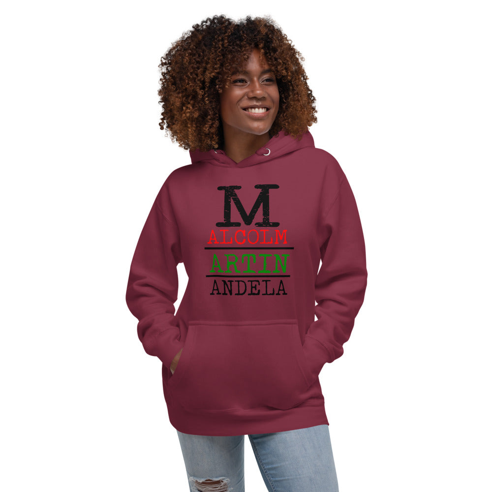 Malcolm Martin Mandela Premium Soft Unisex Adult Hoodie