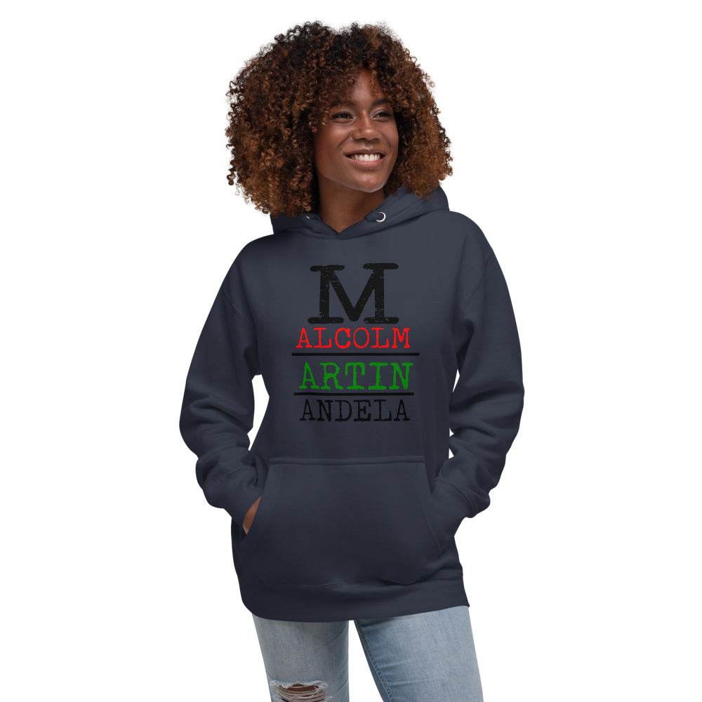 Malcolm Martin Mandela Premium Soft Unisex Adult Hoodie
