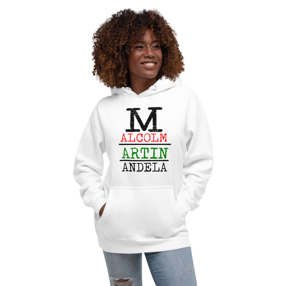 Malcolm Martin Mandela Premium Soft Unisex Adult Hoodie