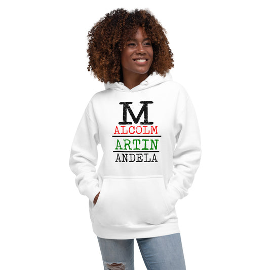 Malcolm Martin Mandela Premium Soft Unisex Adult Hoodie