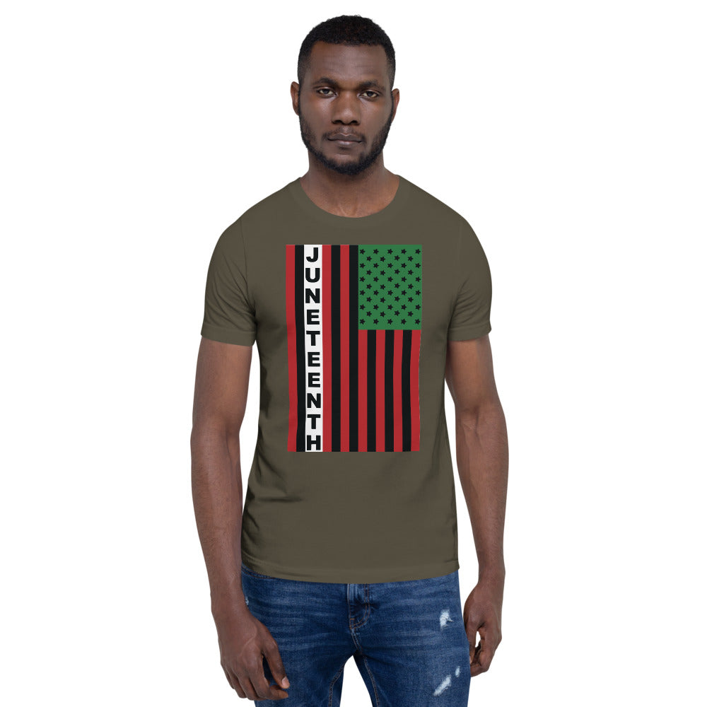 Juneteenth Flag Premium Soft Unisex Tee