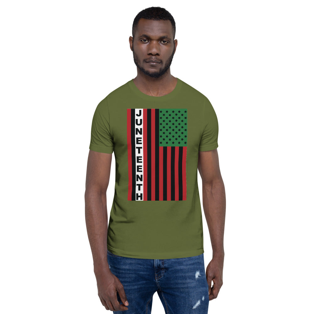 Juneteenth Flag Premium Soft Unisex Tee