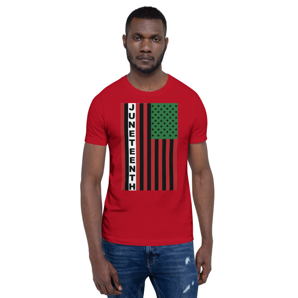 Juneteenth Flag Premium Soft Unisex Tee