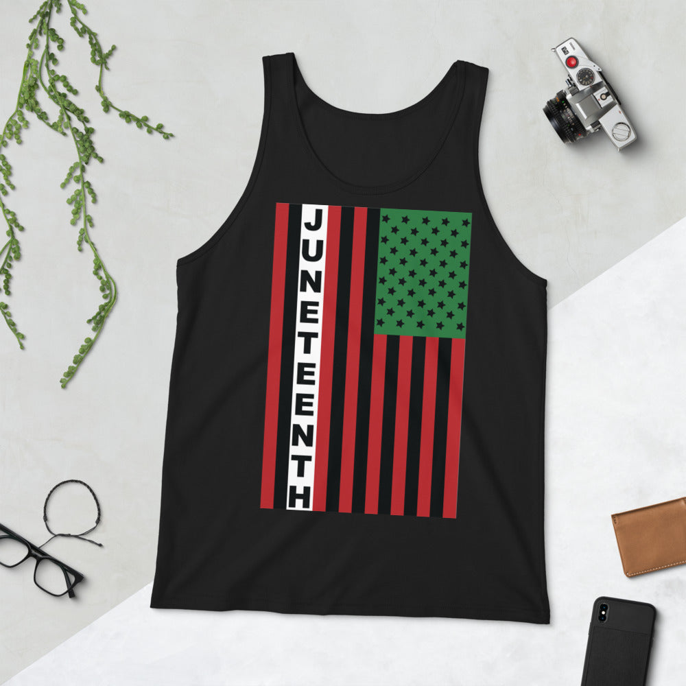 Juneteenth Flag Premium Soft Unisex Tank Top