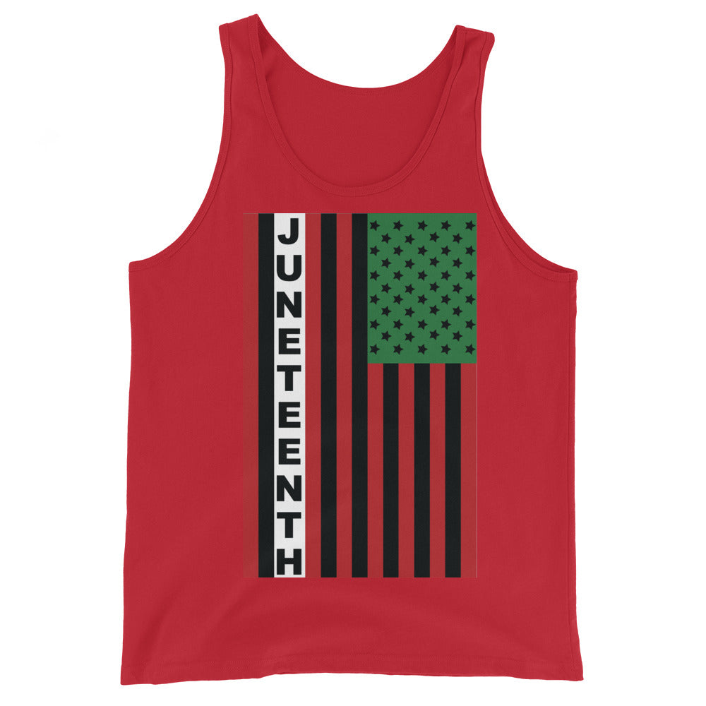 Juneteenth Flag Premium Soft Unisex Tank Top