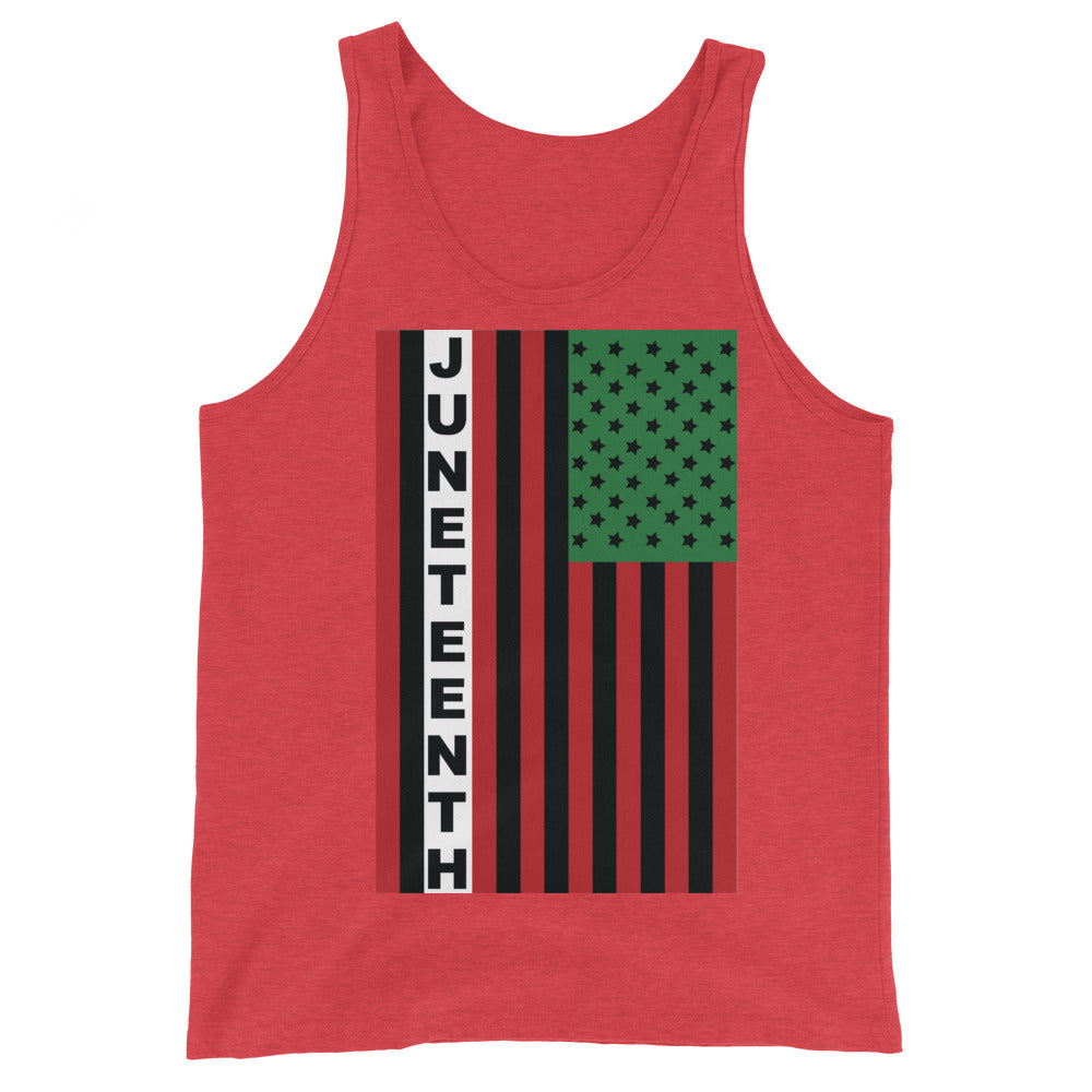 Juneteenth Flag Premium Soft Unisex Tank Top