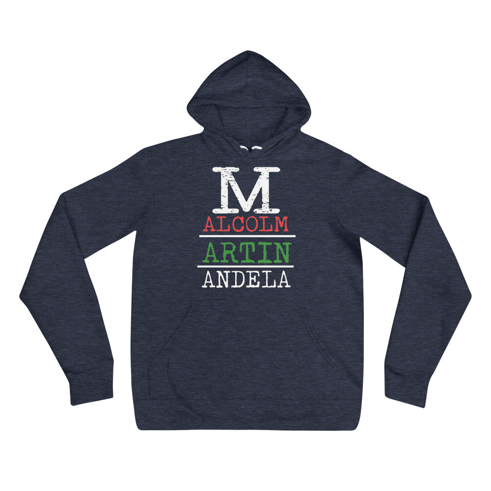 Malcolm Martin Mandela Premium Soft Unisex Adult Hoodie