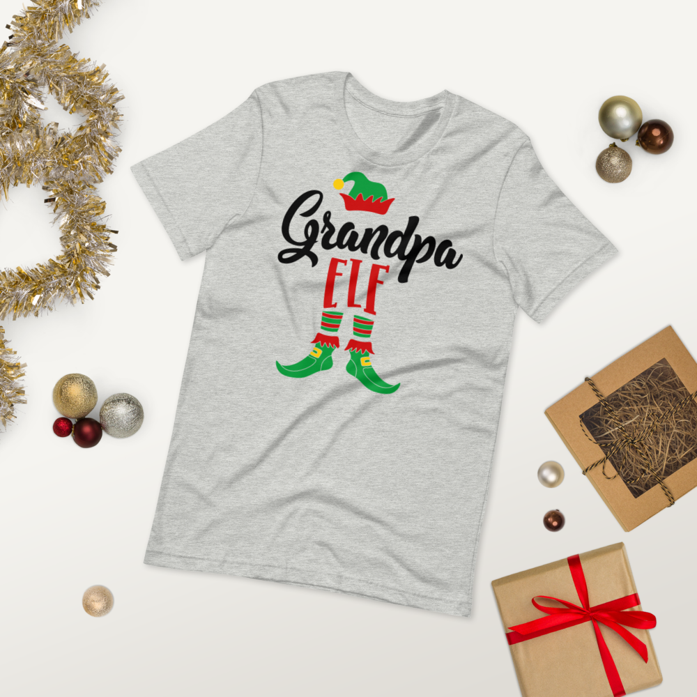 Grandpa Elf Unisex Tee