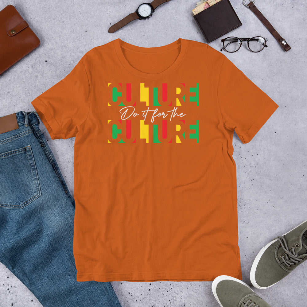 Do It For The Culture Premium Soft Adult Unisex Tee