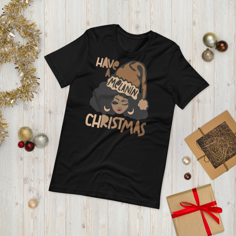 Have A Melanin Christmas Premium Soft Unisex Tee