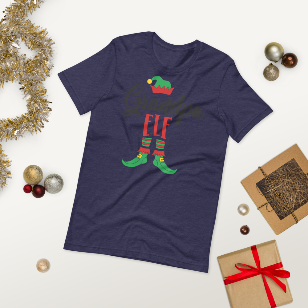 Grandpa Elf Unisex Tee