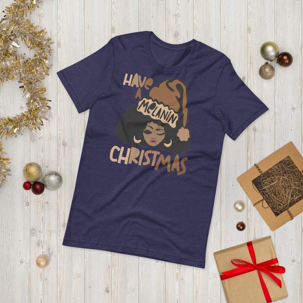 Have A Melanin Christmas Premium Soft Unisex Tee