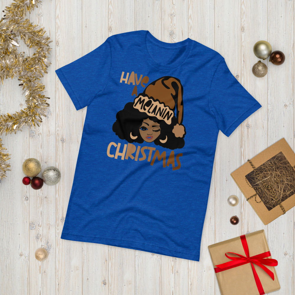 Have A Melanin Christmas Premium Soft Unisex Tee