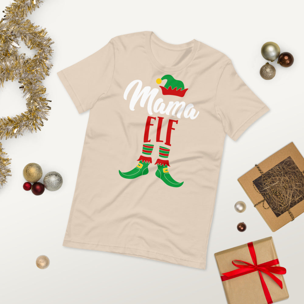 Mama Elf Short-Sleeve Unisex T-Shirt
