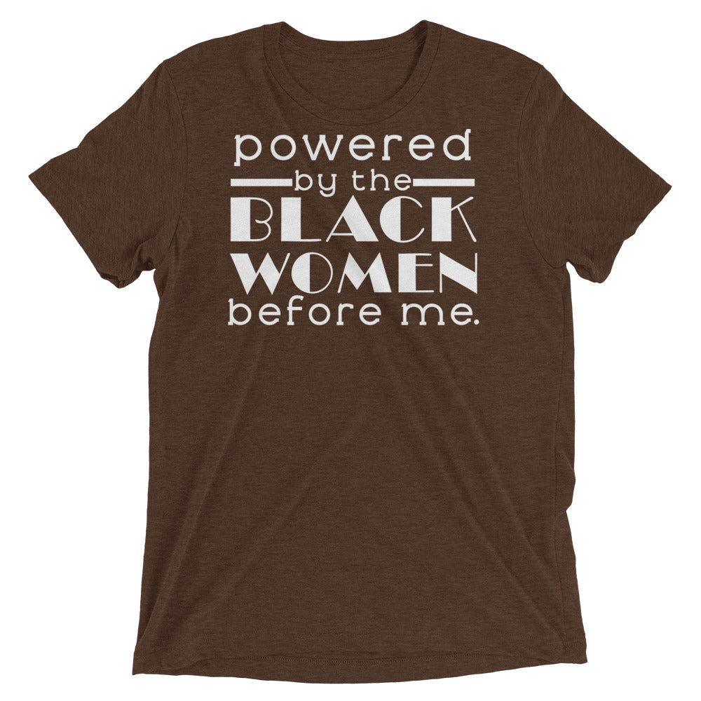 Powered By Black Women Tri-Blend Unisex Tee