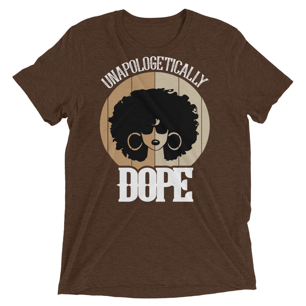 Unapologetically Dope Tri-Blend Unisex Tee
