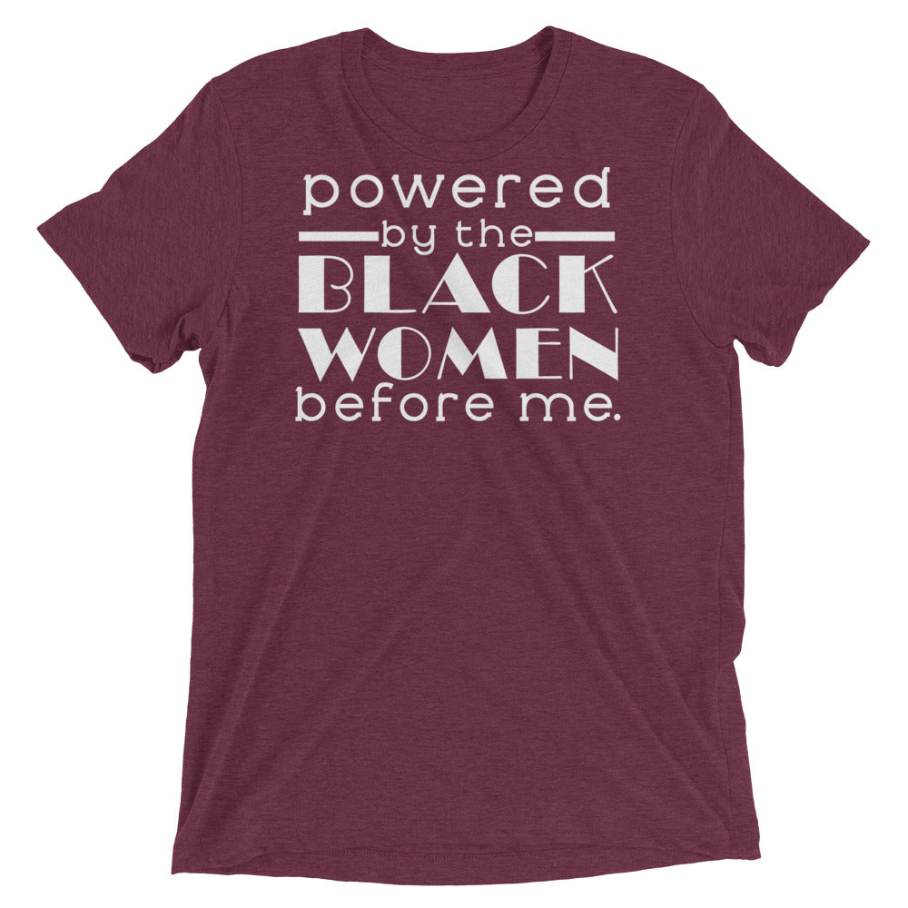 Powered By Black Women Tri-Blend Unisex Tee