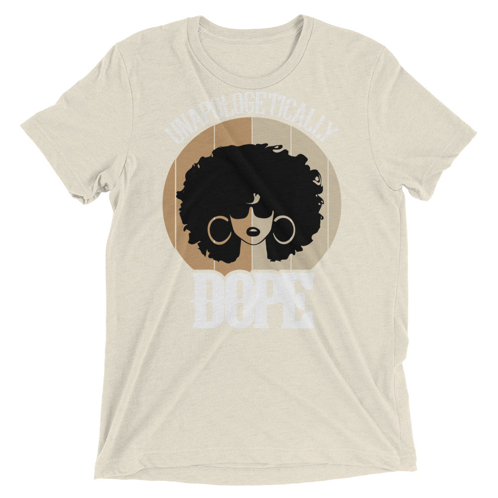Unapologetically Dope Tri-Blend Unisex Tee
