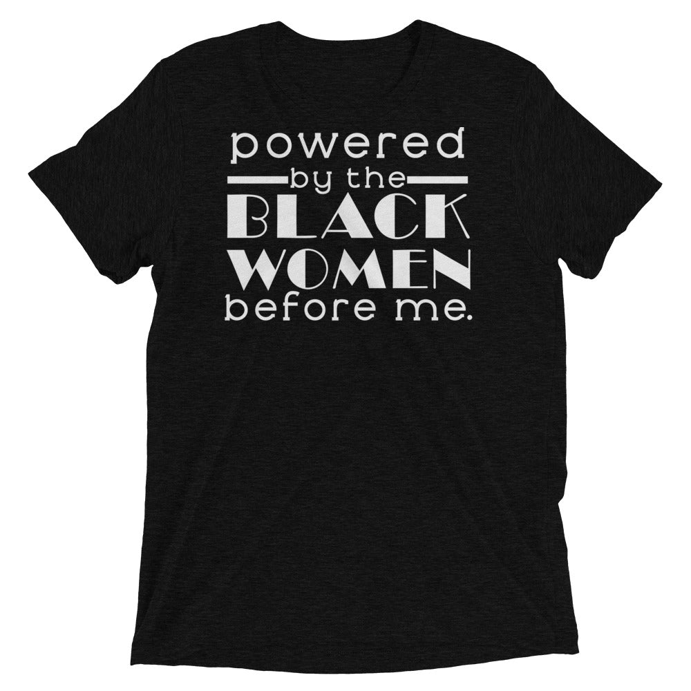 Powered By Black Women Tri-Blend Unisex Tee