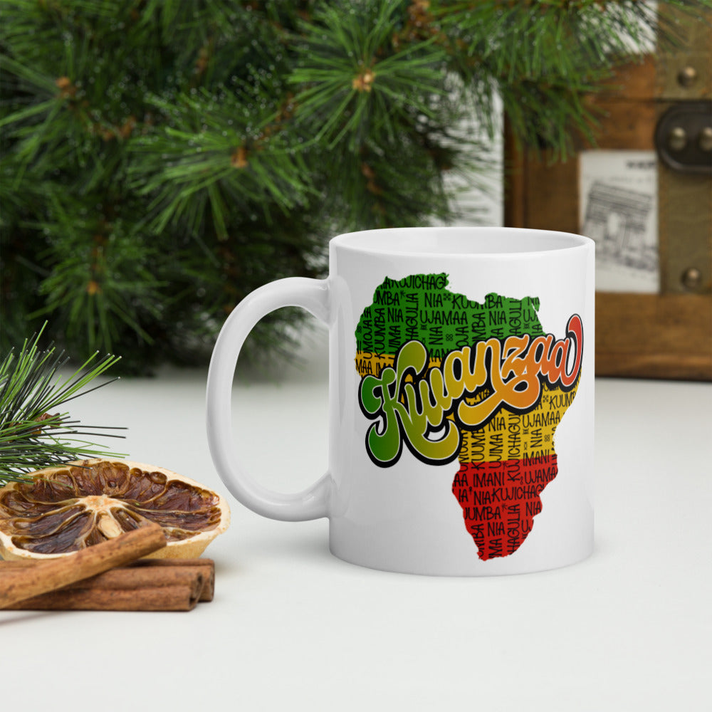 Kwanzaa Glossy Mug