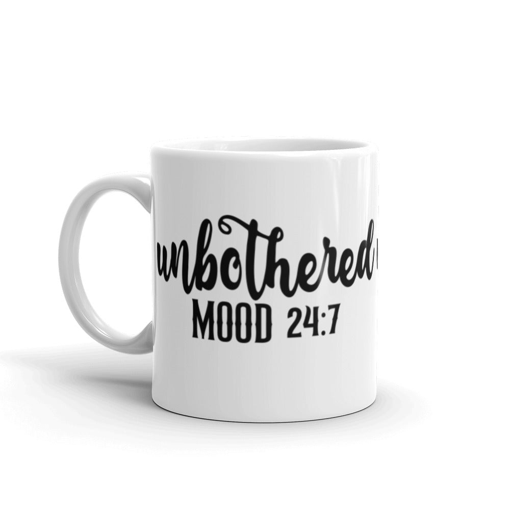 Unbothered Mood 24:7 Mug
