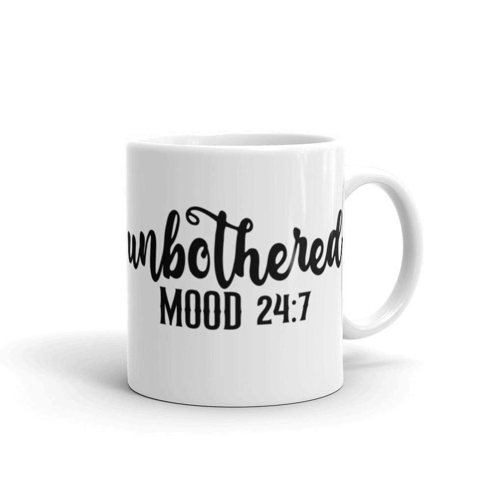 Unbothered Mood 24:7 Mug