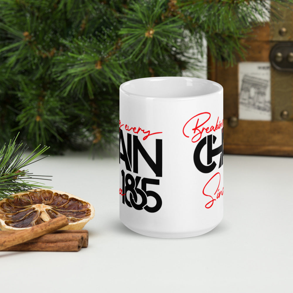 Breaking Every Chain Glossy Mug