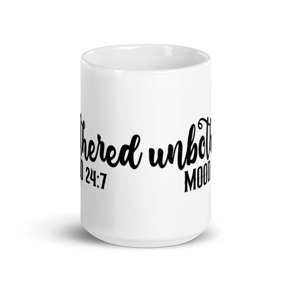 Unbothered Mood 24:7 Mug