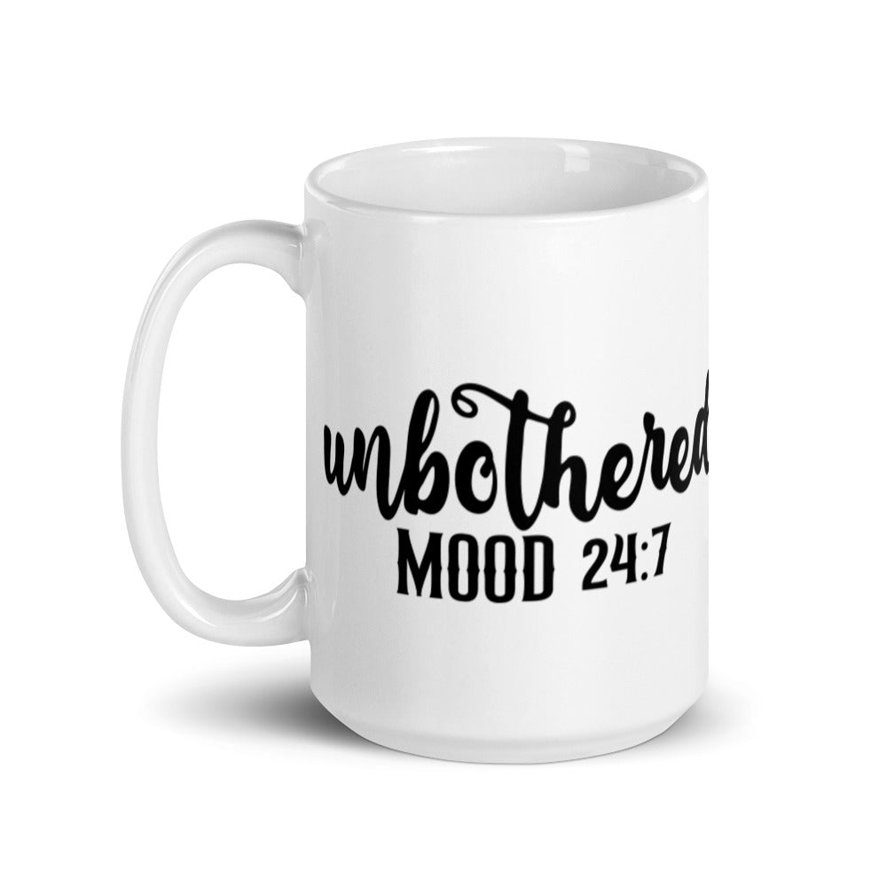 Unbothered Mood 24:7 Mug