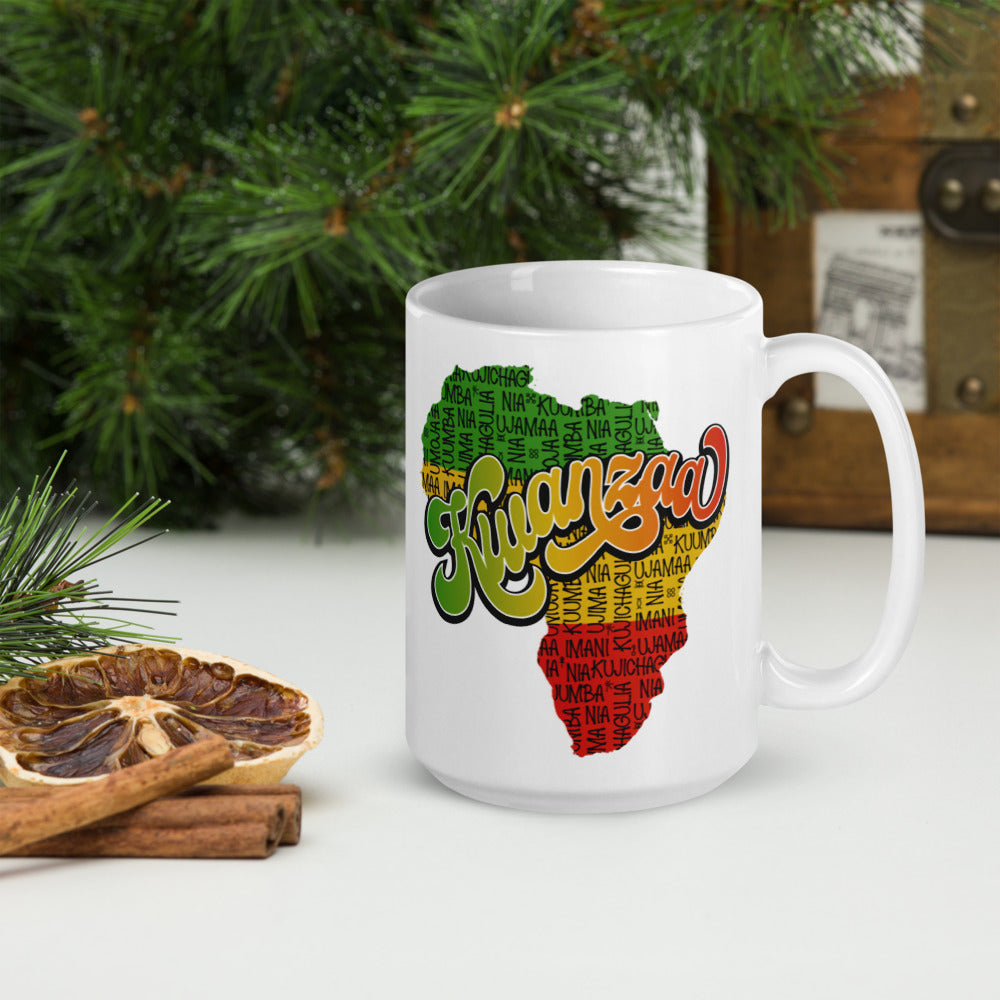 Kwanzaa Glossy Mug