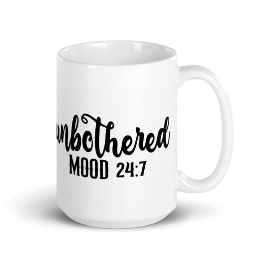 Unbothered Mood 24:7 Mug