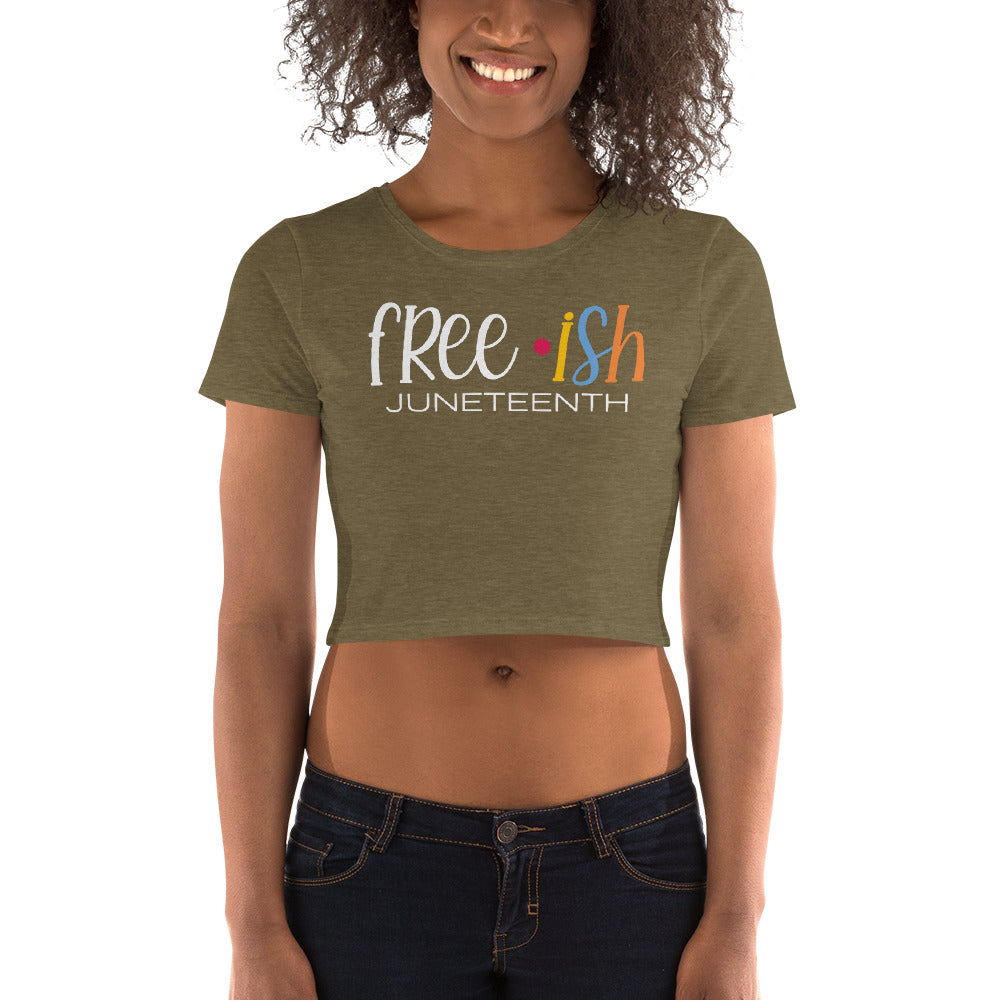 Free-ish Juneteenth Crop Top