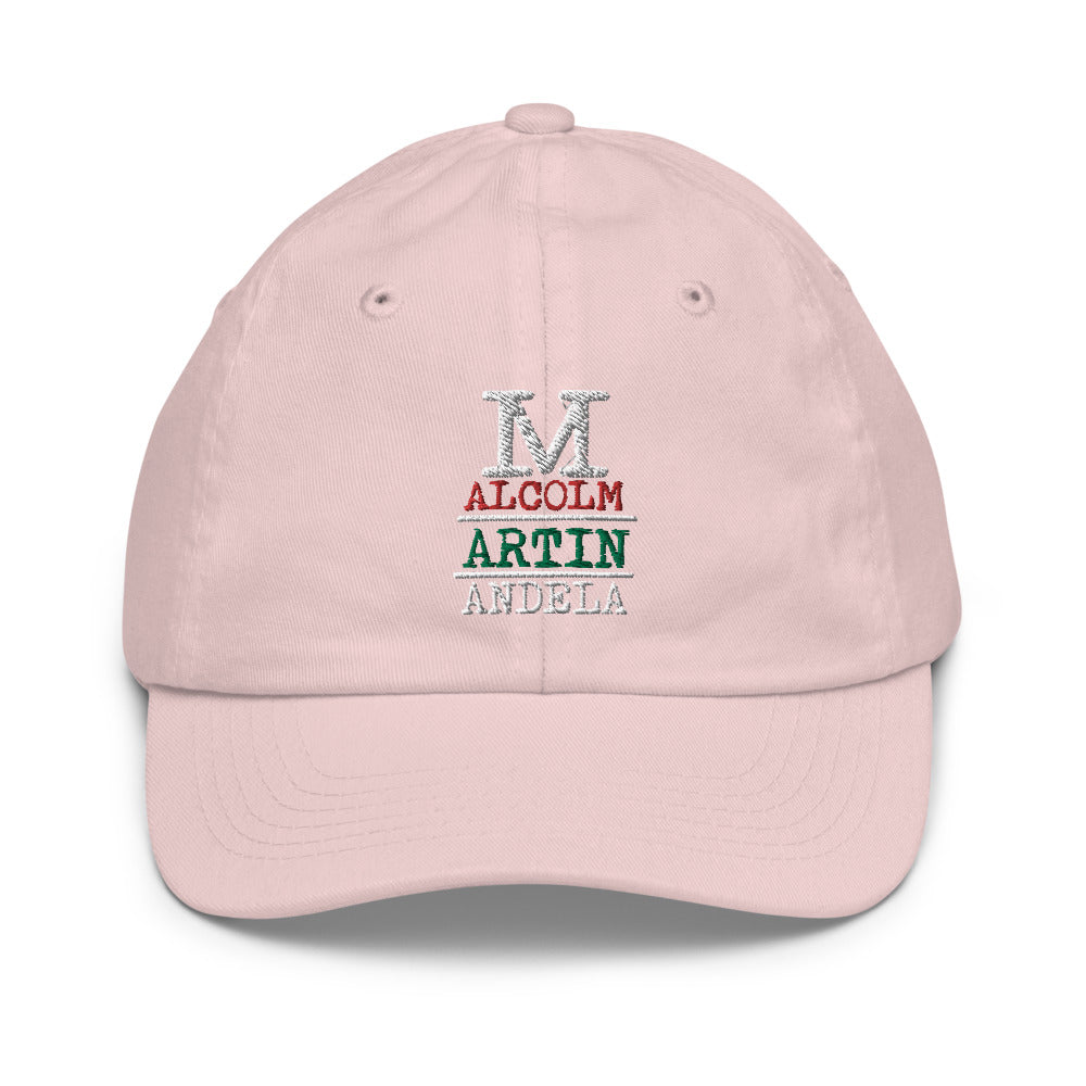 Malcolm Martin Mandela Youth Baseball Hat